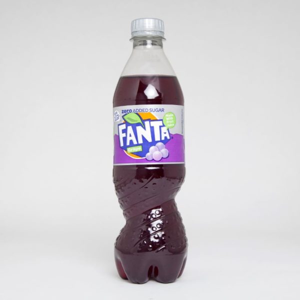 Fanta Grape Zero Bottle